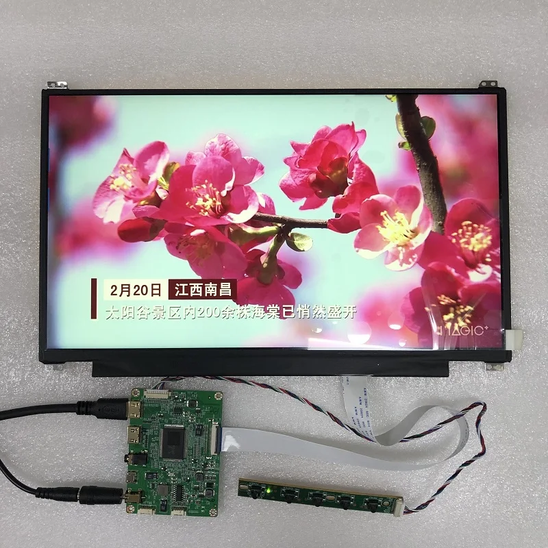 Модуль дисплея 13 3 дюйма HDMI1920X1080 IPS с полным углом обзора ЖК-экран панель драйвера