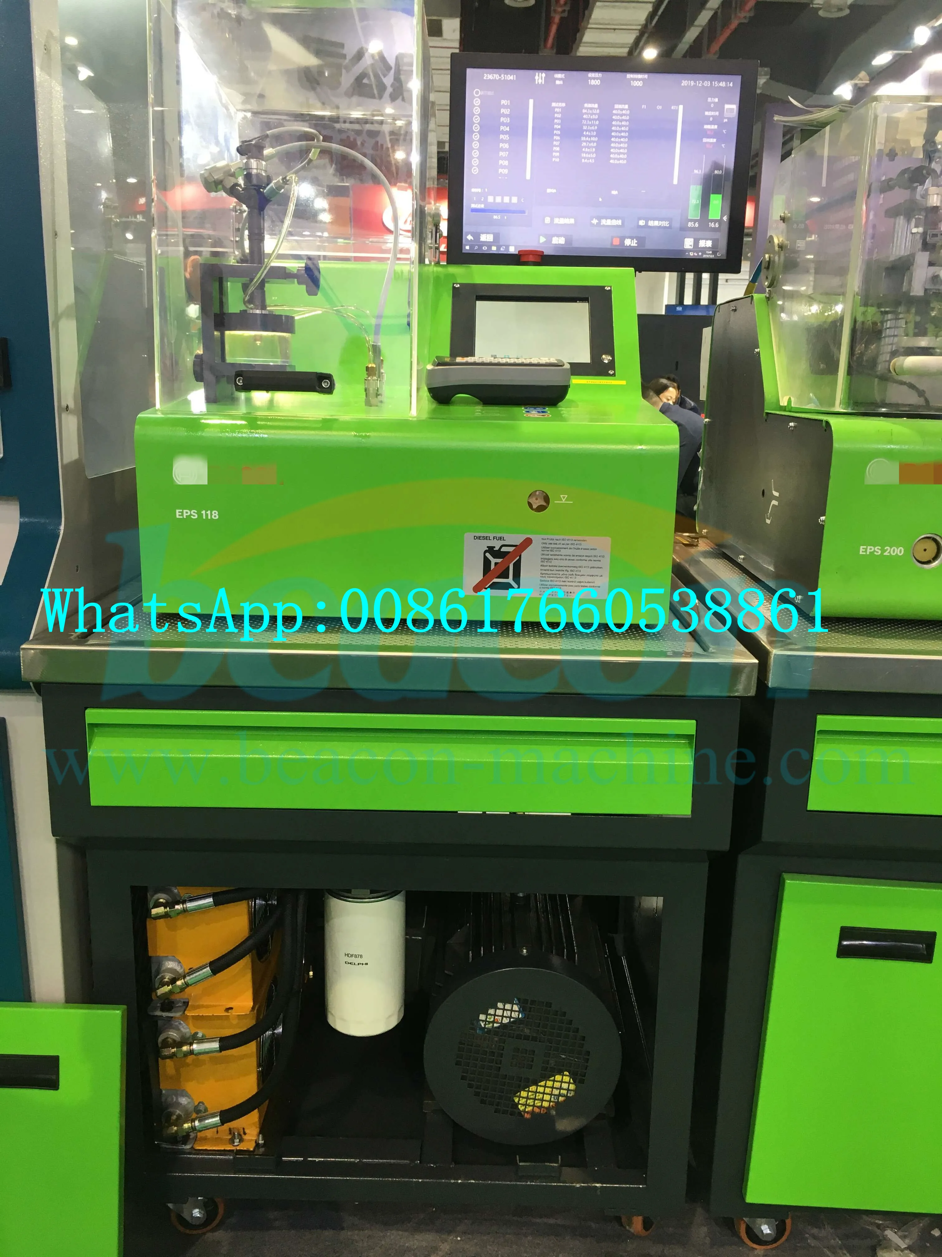 Оригинальный испытательный стенд пьезоинжектора EPS118 Plus common rail|Топливный