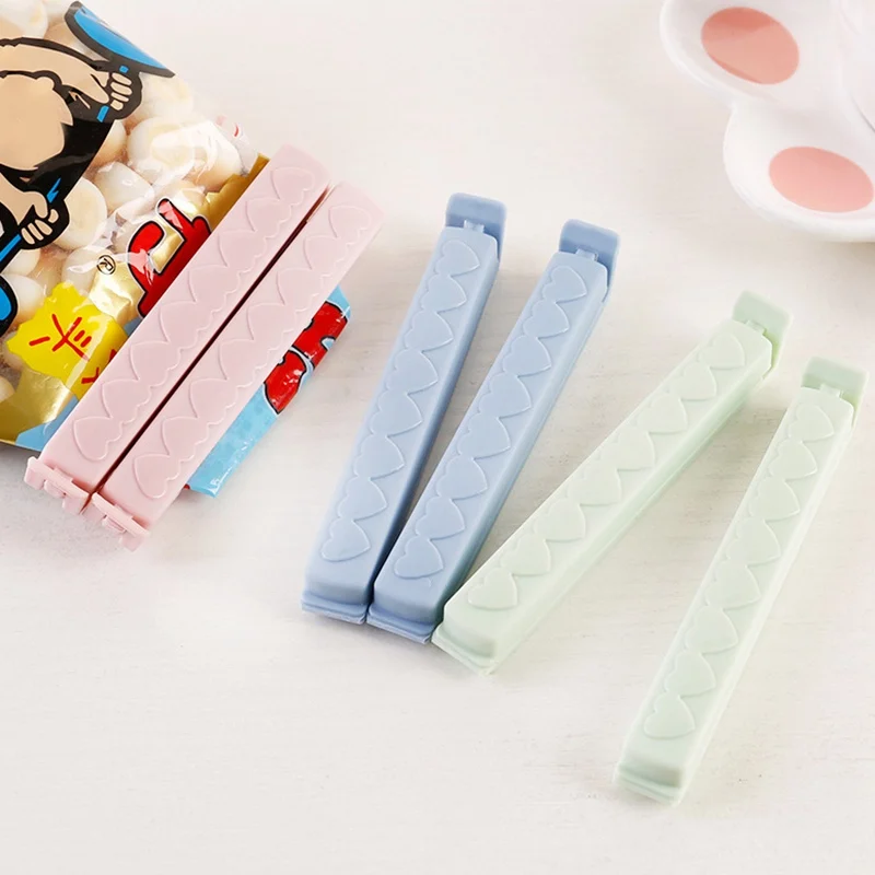 Распродажа зажимы для пищевых продуктов в виде чипсов однотонные герметизации