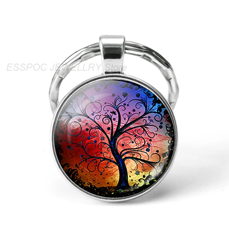 Винтажный брелок для ключей с изображением дерева жизни | Украшения и аксессуары