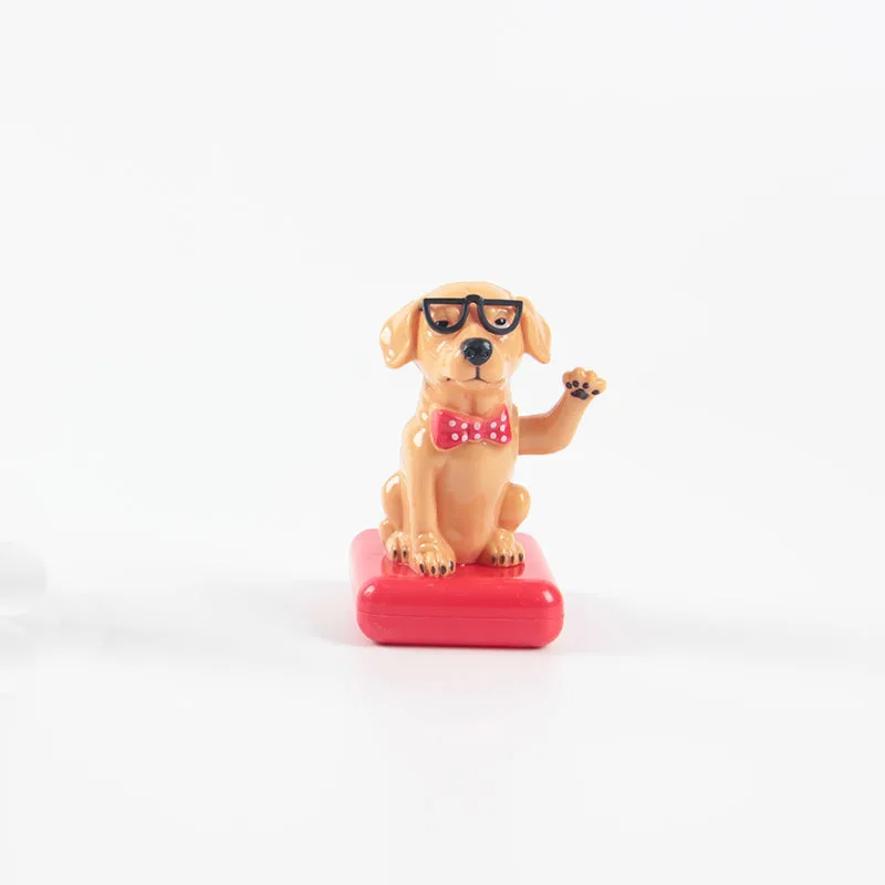 1 шт. милые Мультяшные игрушки ABS для домашних животных собачки с юмористическими