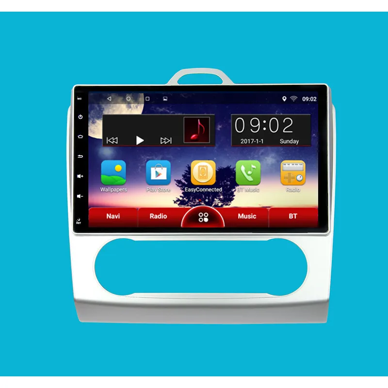 ChoGath 9 'Ƈ 6 ГГц четырехъядерный 1 ГБ Android 8 0 автомобильный радиоприемник GPS