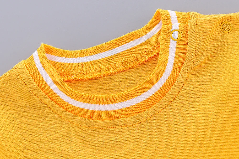 Хит сезона весна осень Детский Повседневный комбинезон с длинными рукавами и