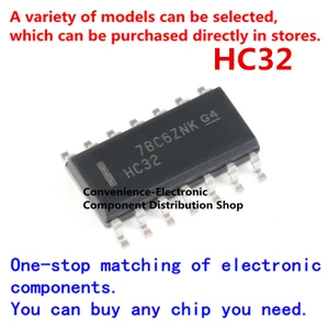 10PCS/PACK HC32 74HC32DR SMD SOP-14 SN74HC32DR 74HC32 six-way inverter logic chip SOP14