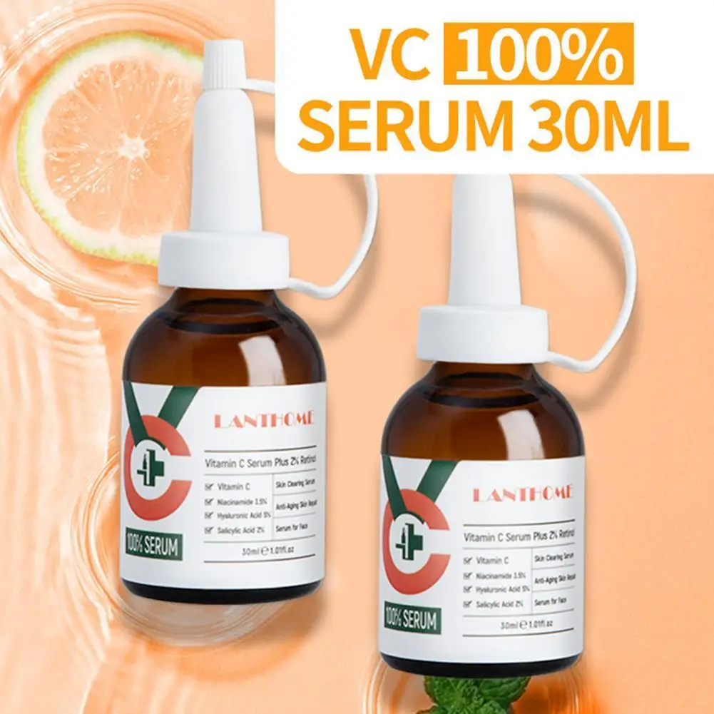 

Snail Extract Serum Anti-aging Care Nicotinamide Whitening Control VC Snail Essence Moisturizing Oil 30ml O2A6