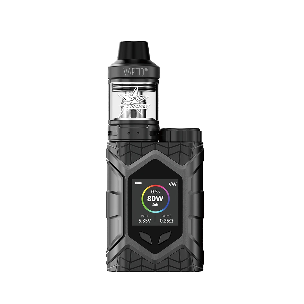 Комплект вейпа Vaptio Wall Crawler 80 Вт бокс мод 5 0 мл электронная сигарета аккумулятор 18650