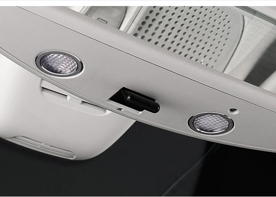 Silver Переднее световое кольцо для Mercedes w205 amg/Внутренняя отделка c63 mercedes c class аксессуары w205 Mercedes glc x253/amg coupe - Название цвета: Silver