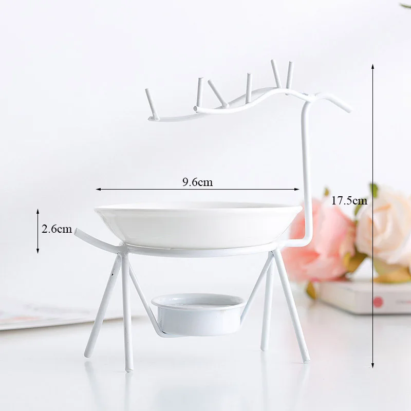 

House Creative Oil Incense Burner Iron Candle Holder Living Room Lamp Incense Burner Queimador De Incenso Home Decoration EA6XXL