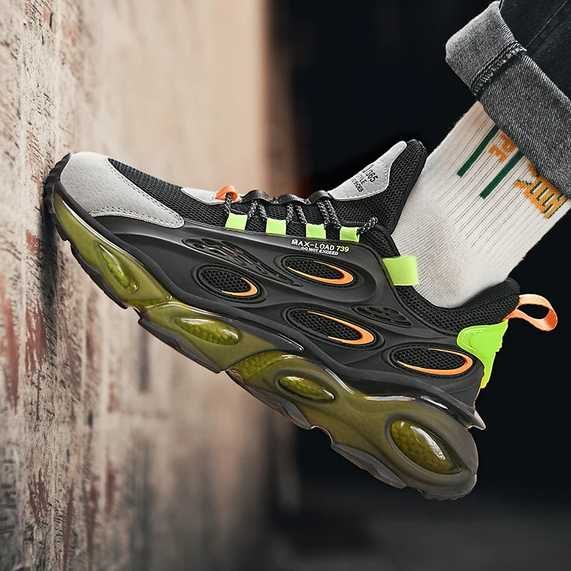 

Men Shoes Fashion Men's Sneakers Breathable Running Shoes Men Loafers Shoes Outdoor Antiskid Walking Tennis Shoes Male Sneakers