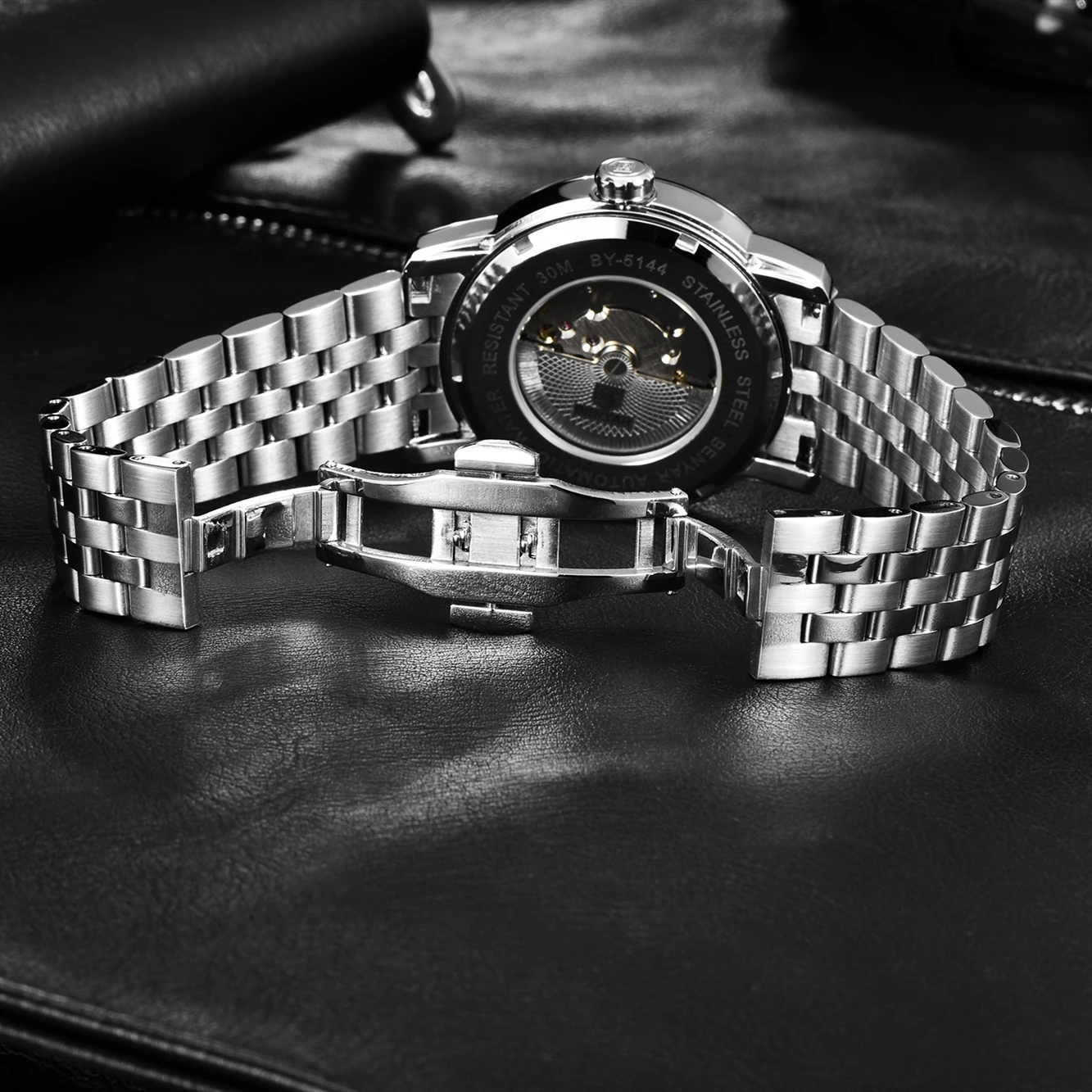 

Brand Luxury Men Watch 30m Waterproof Date Clock Male Sports Watches Men Mechanical Wrist Watch Relogio Masculino
