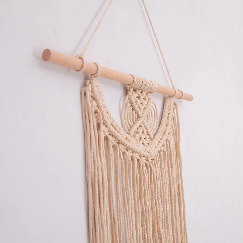 Макраме настенный небольшой художественный Тканый гобелен бохо шик домашний