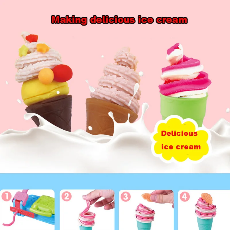 Нетоксичная машина для бургеров из цветной глины набор инструментов формовки