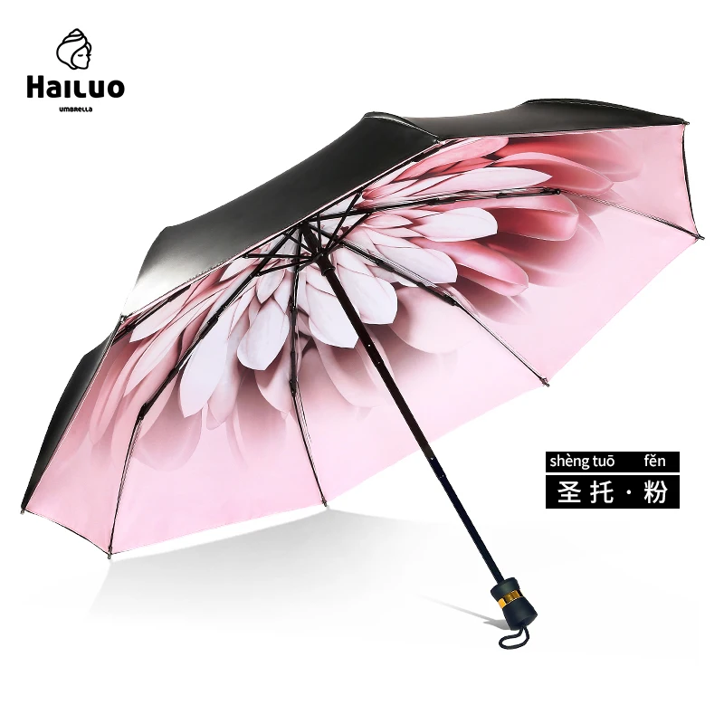 Дамский зонтик Windproof Ladies Umbrella Automatic Folding High Quality Travel Sombrilla Sun Rain JJ60YS.