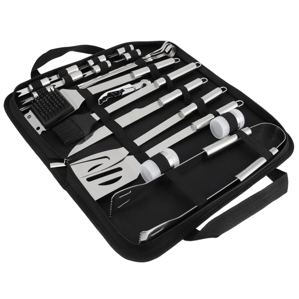 

1 Set Portable Barbecue Tool Kit Sturdy Barbecue Tool Practical Barbecue Device