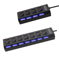 usb 2 0 hub splitter use power adapter 47 port multiple extender with switch for laptop macbook pro air computer accessories