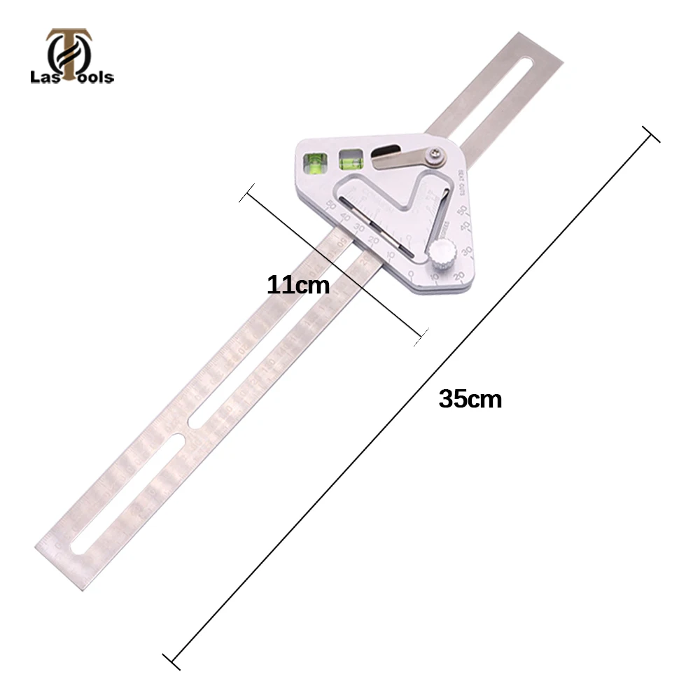 

Multifunctional Woodworking protractor carpenter tools Triangle Ruler Angle Ruler Measuring Tools