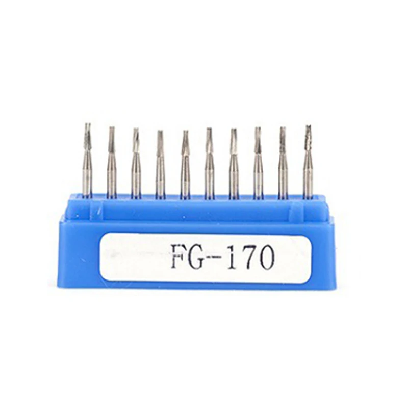 

10 pcs/box Dental Burs FG High Speed Tungsten steel Ball drill Dentist tools for Teeth grinding Dental surgery instruments