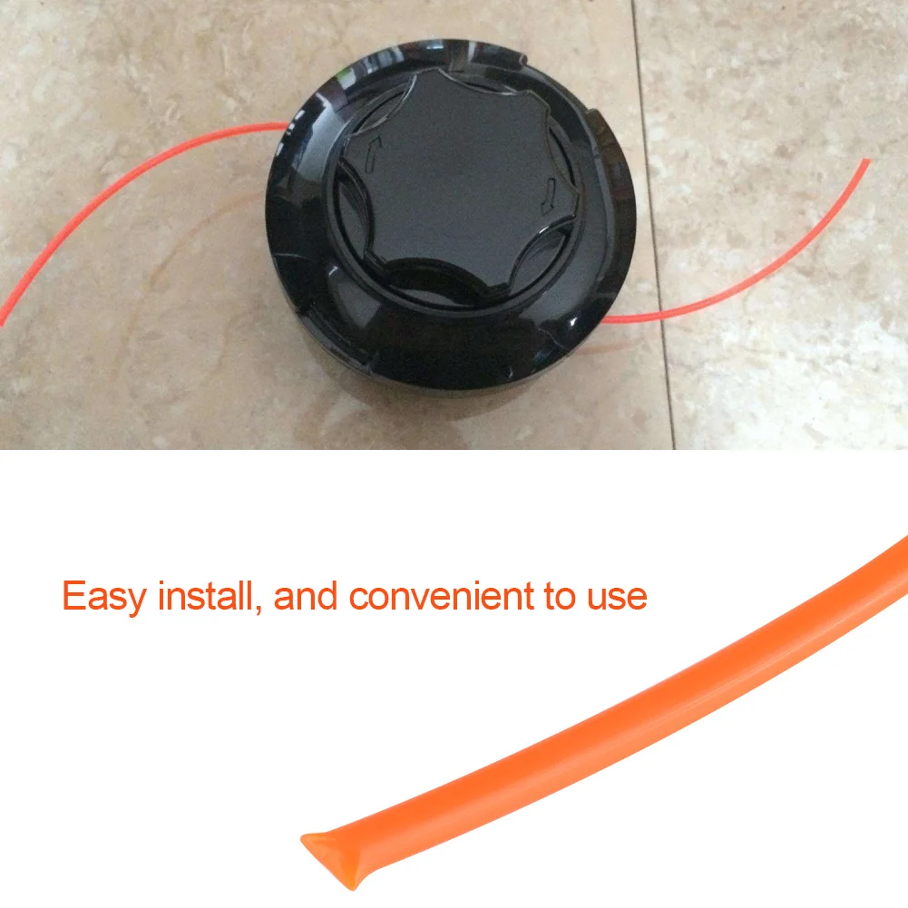 Нейлоновый трос для триммера 2 типа 120 м|Детали электроинструментов| |