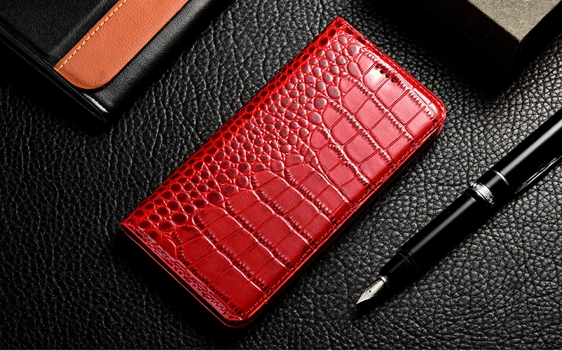 Флип-чехол из натуральной кожи с крокодиловым принтом Для Doogee Mix Lite 2 BL5000 BL7000 BL12000 Pro Y6 T6 Shoot 1 2 Чехол кожаный чехол s