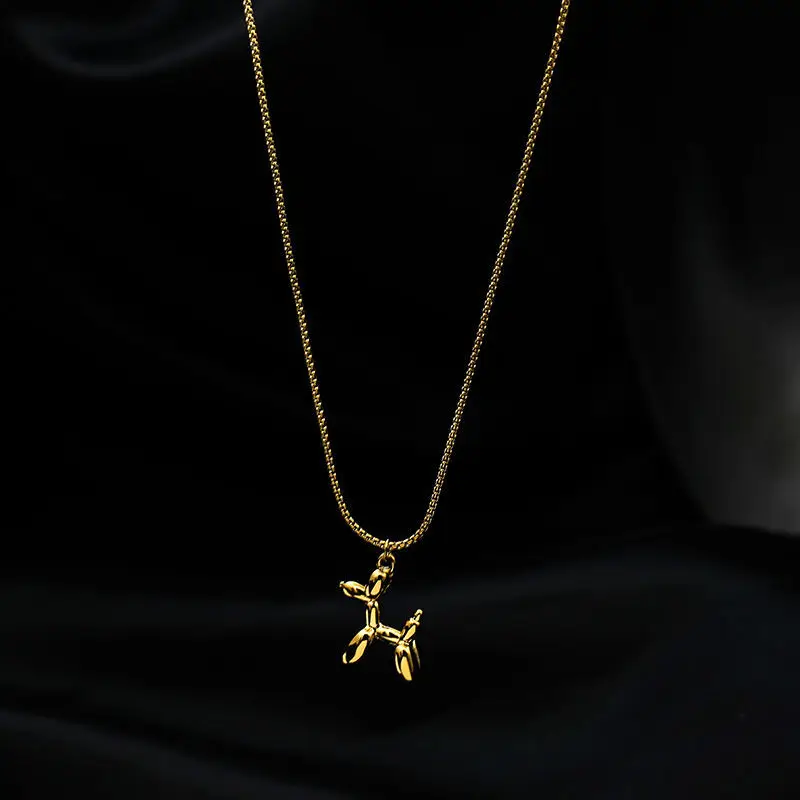 

Мужское/женское Надувное ожерелье в стиле хип-хоп, из титановой стали, золотого цвета, 2021