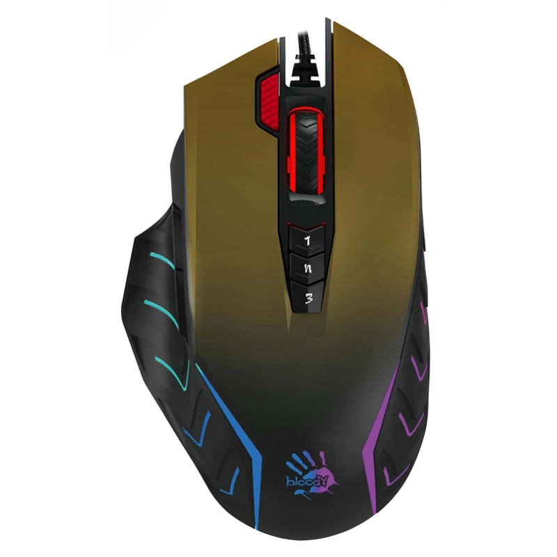 Мышь A4 Bloody J95 рисунок оптическая (5000dpi) USB2.0 игровая (9but) | Компьютеры и офис
