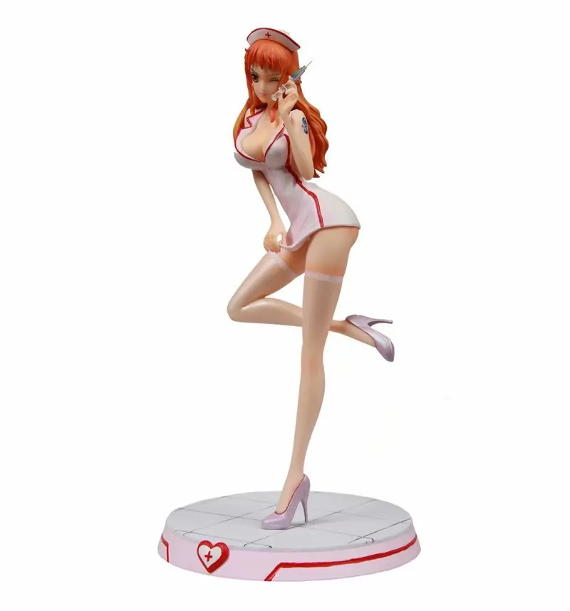 Новинка 33 см аниме ONE PIECE Nami униформа искушение медсестра вера сексуальные