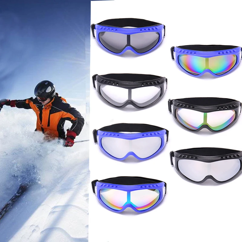 

Muticolor UV400 Anti-fog Ski Goggles Ski Mask Glasses Outdoor Sport Snowmobile Skiing Snow Snowboard Goggles for Men Women