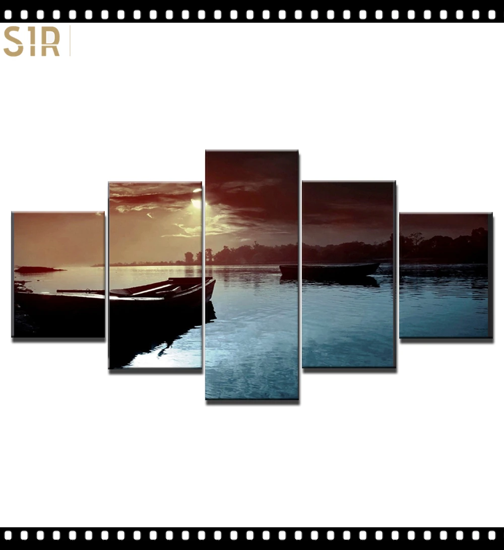 

Scenery Decorations for The Five - Part Poster Living Room Decoration Room Decor Anime Decor Wall Paintings Home Decor Wall Art