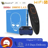 beelink gt king pro wifi 6 android 9 0 tv box 4gb64gb amlogic s922x h quad core support dolby audio dts listen 4k hd set top box
