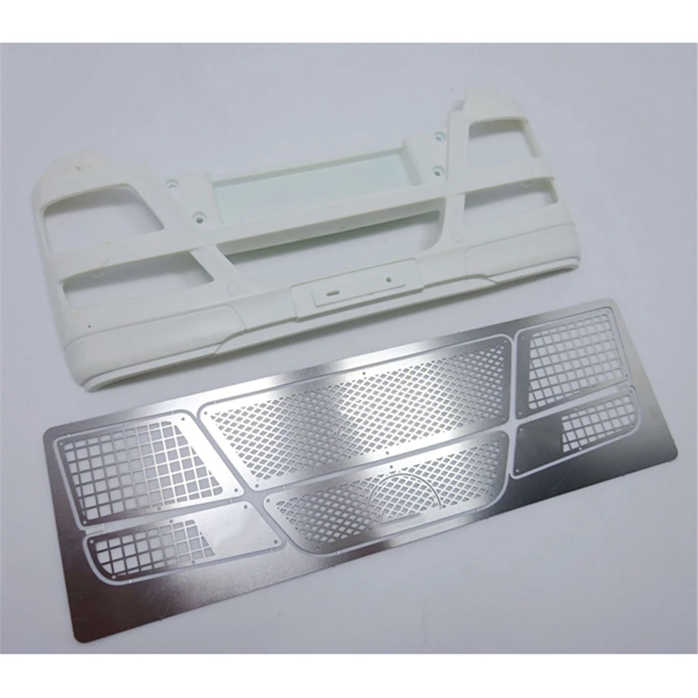 

Protective Net Grill Kit Decorative Net Parts for 1/14 Tractor MAN TGX Model Car
