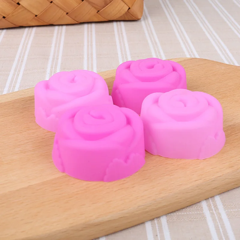 Пищевая силиконовая печь для прессформы чашки маффина с круглой чашкой