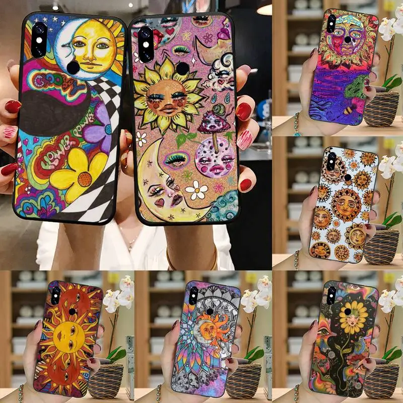 

Indie Hippie Art Phone Case For Xiaomi Mi Redmi Note 7 8 9 pro 8T 9T 9S 9A 10 Lite pro