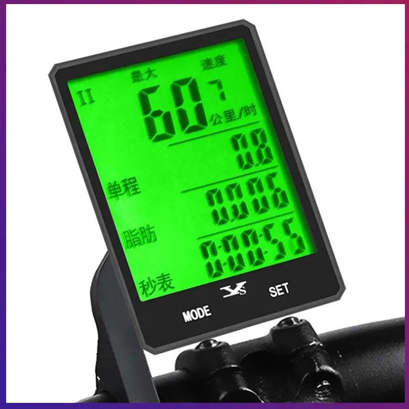 

2.8Inch Waterproof Bicycle Computer Wireless MTB Parts LED Mountain Road Speedometer Odometer Cycling Stopwatch Bike Equipment