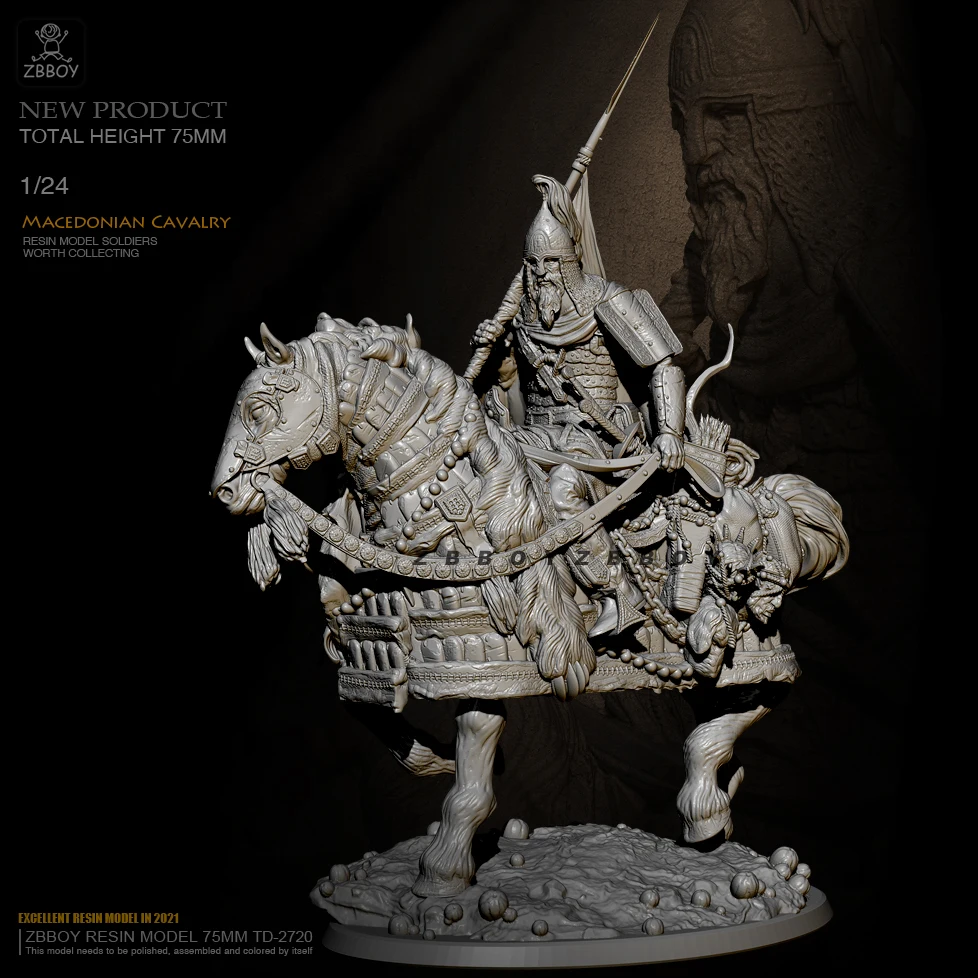 

1/24 Resin model kits figure colorless and self-assembled TD-2720