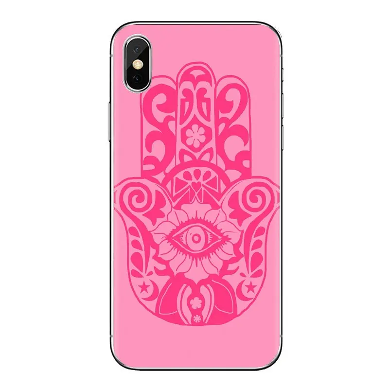 Чехлы Будда Хамса от дурного глаза Magic Иудаика для iPhone XS Max XR X 4 4S 5 5S 5C SE 6 6S 7 8 плюс