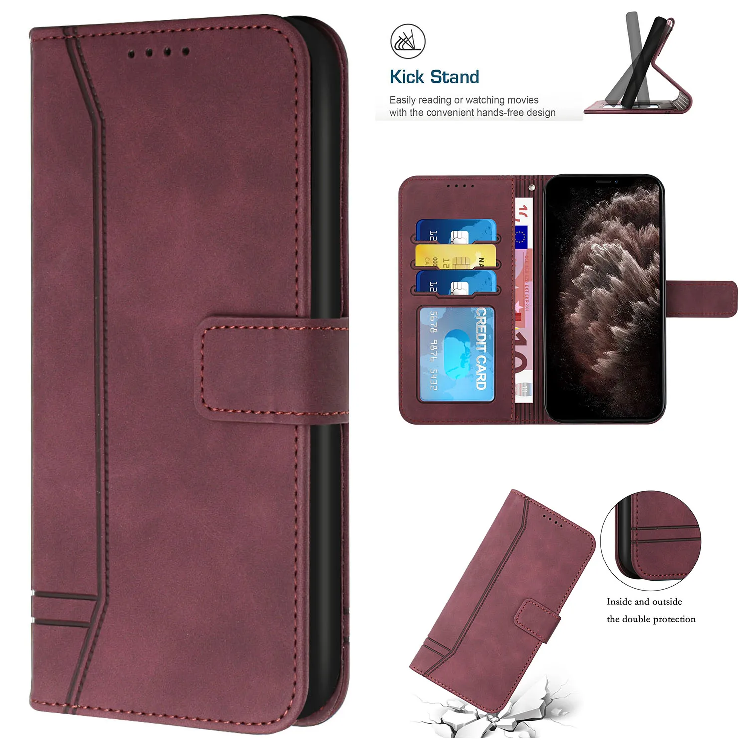wallet case redmi note 10 pro max retro skin leather case for xiaomi redmi note 9 9s 7 8 8t pro max flip book holder full cover free global shipping