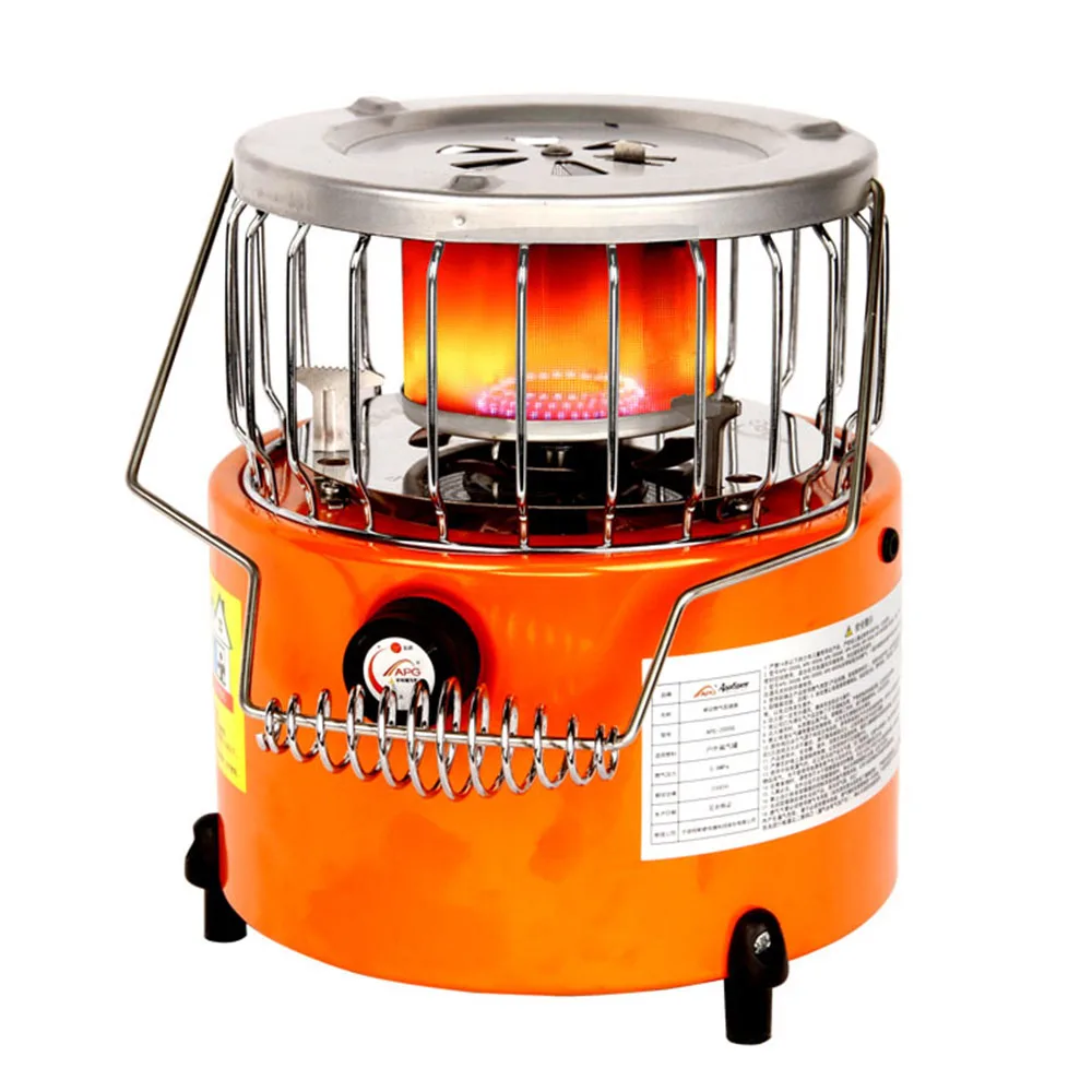 

APG 2 In 1 2000W Portable Heater Camping Stove Heating Cooker Tent Stove For Cooking Backpacking Ice Fishing Camping Hiking