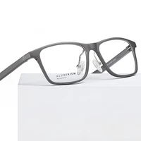aluminum magnesium glasse frame square opticas men glasses fashion eyeglasses