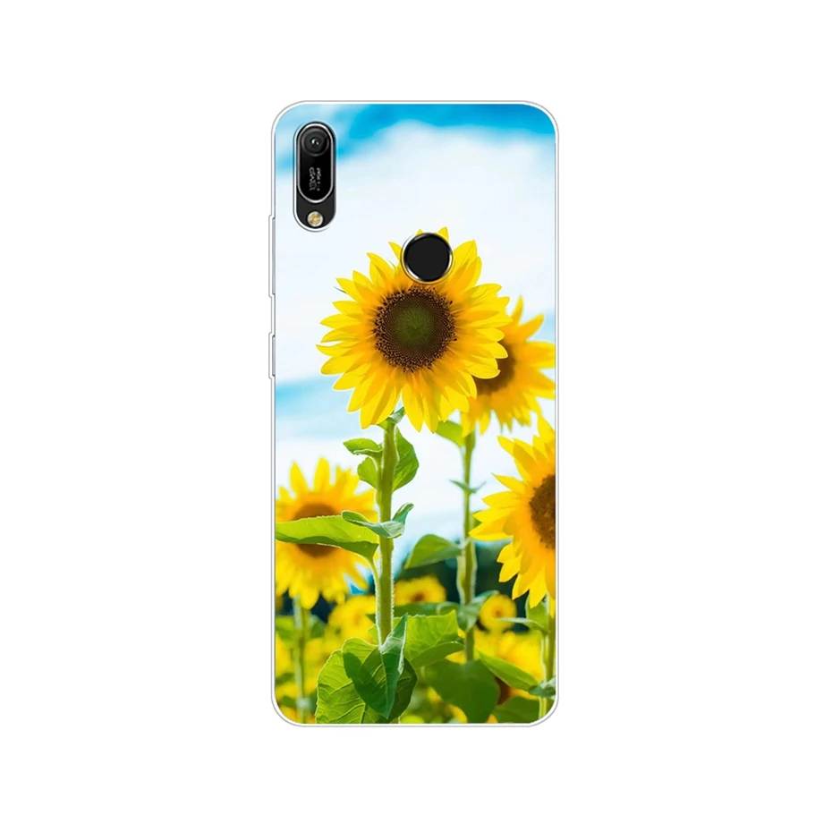 Чехол для Huawei Y6 2019 дюйма мягкий силиконовый чехол из ТПУ телефона Y 6 6Y 09
