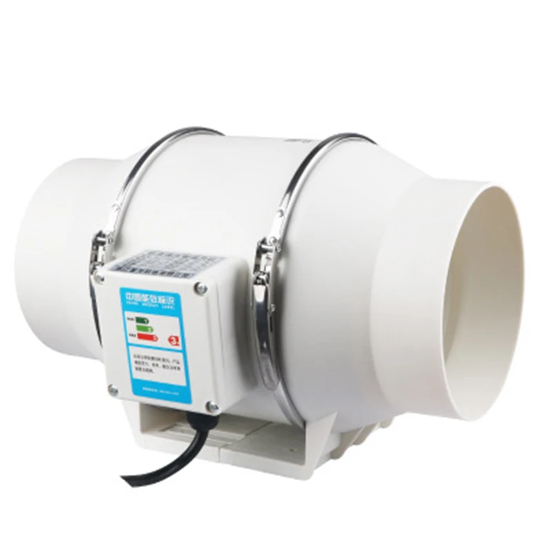 

Powerful Exhaust Fan Pipeline Fan Round Flow Fan 150 Axis Flow Fan 6 Inches Ventilation Fan Bathroom Kitchen Strong Exhaust Fan