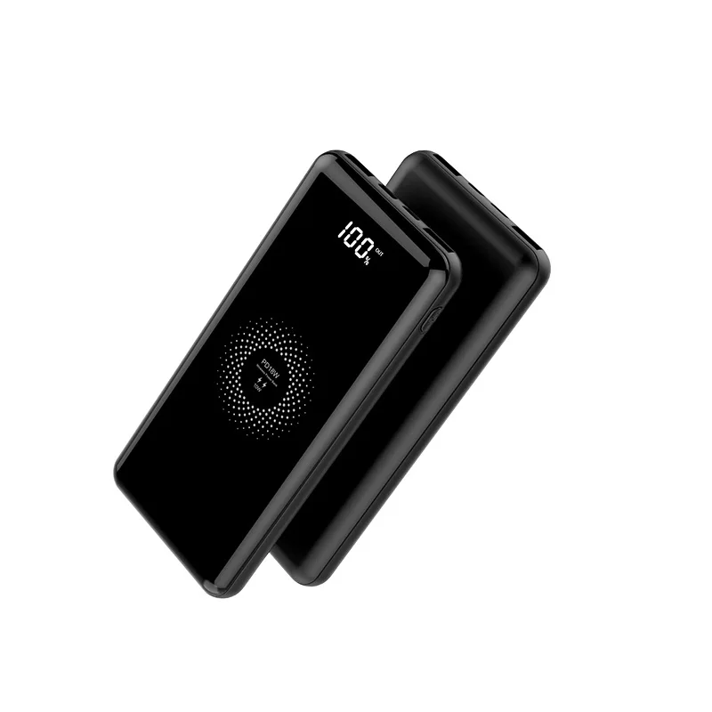 

Wireless Power Bank 22.5W Fully Compatible 10000mAh Mobile Power Supply For iPhone 12 Mini Pro Max Xiaomi 15W Wireless Charger