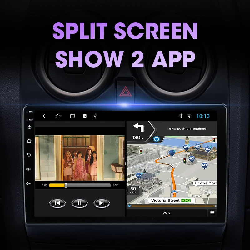 vtopek 9 4gwifi dsp 2din android car radio multimedia video player navigation gps for nissan qashqai 1 j10 2006 2013 head unit free global shipping