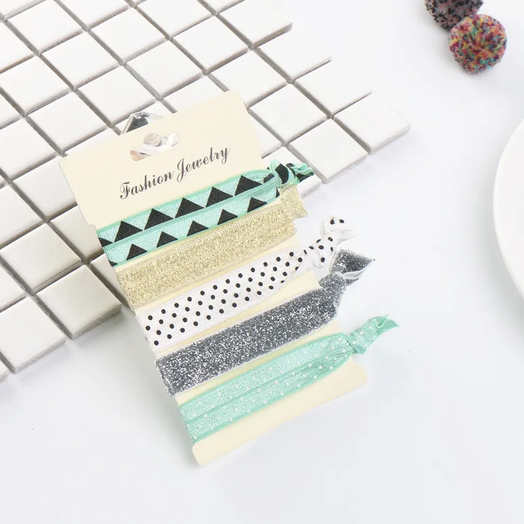 6 шт./лот ручная работа карамельные нейлоновые повязки на голову для детей