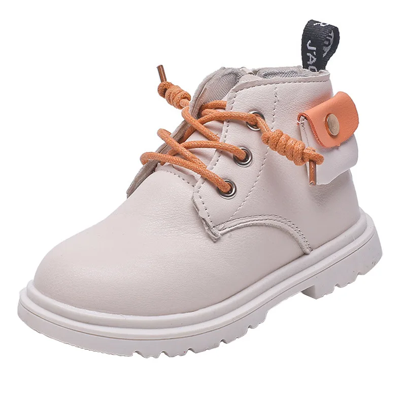 

Short boots big boy children's shoes boy short boots British leather shoes girls boots new