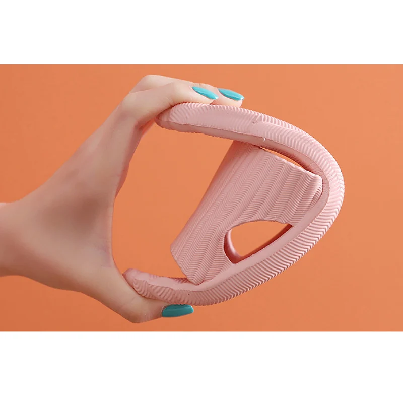 

2021 Man slippers Floor Antiskid Mute Bath Slippers Summer Concise Soft Home Slippers Flat Indoor Casual Stripe Shoes