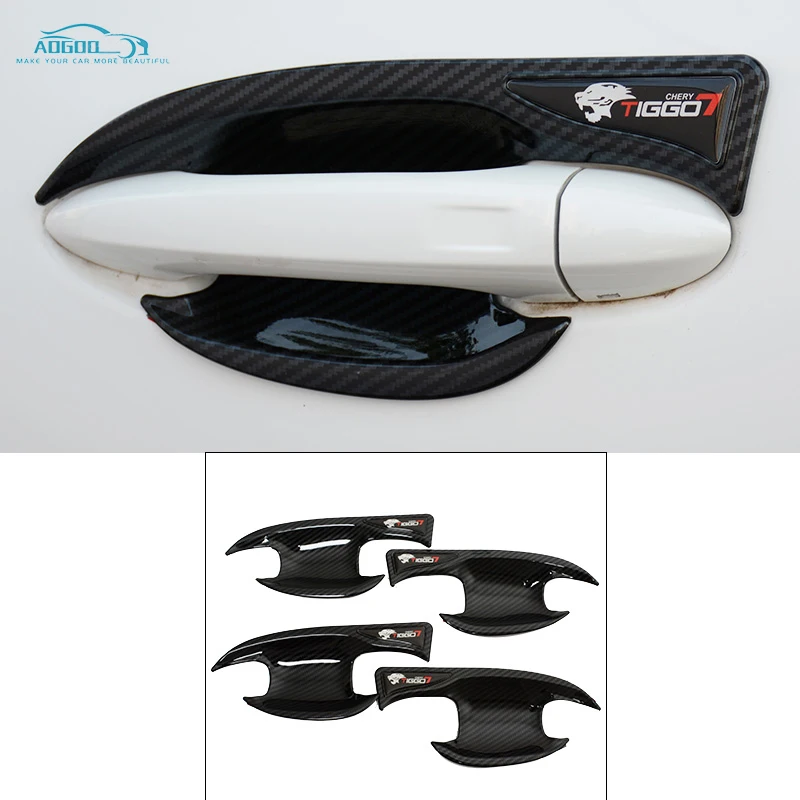 

Хромированная крышка дверной ручки, отделочная чаша для Chery Tiggo 7 Pro 2023 2020 2024, хромированный АБС-пластик