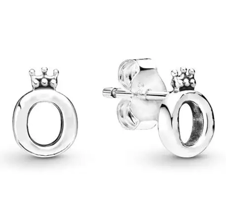 

Серьги-гвоздики из серебра 925 пробы в виде короны