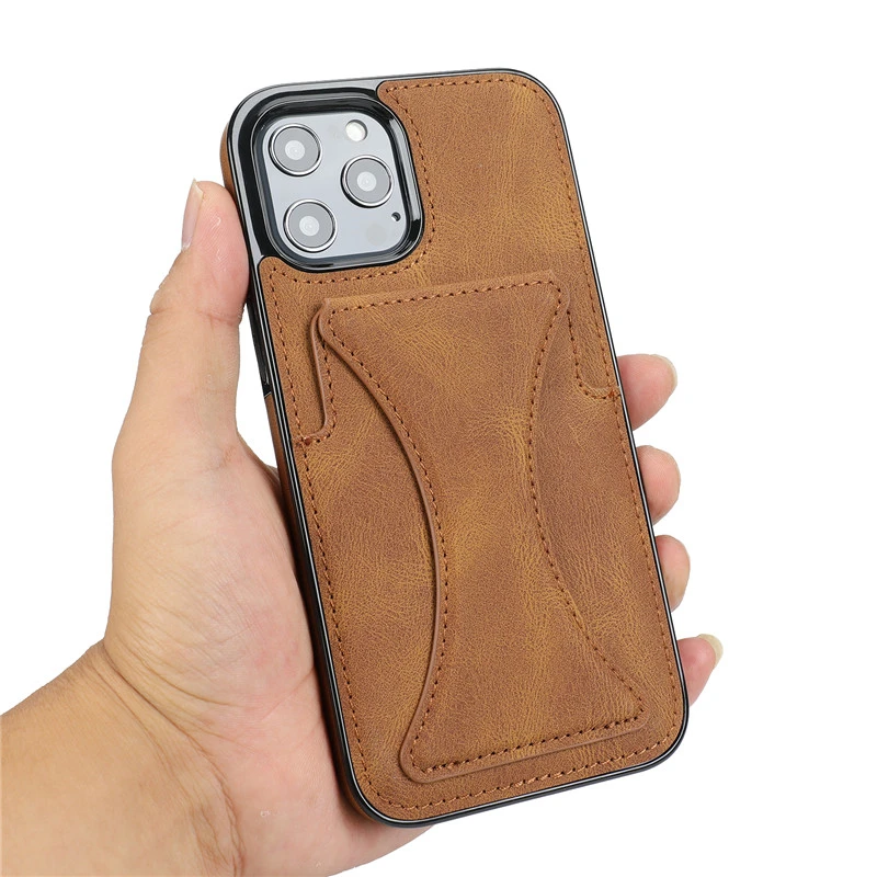 Роскошный тонкий кожаный чехол премиум класса для iPhone 11 12 mini Pro XR XS Max X 6 6s 7 8 Plus
