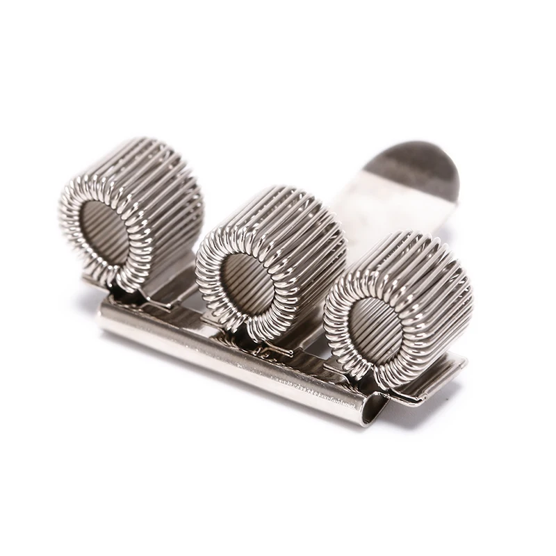 

1 Pcs Nurse Uniform Metal Pen Holders Triple Hole Pen Holder With Pocket Clip Doctors Desk Storage 40x25mm