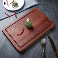 home steak plate wooden tray cutting board breadboard cooked meat plate western restaurant cut sirloin dish pizza board